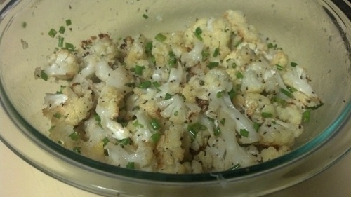 Roasted Cauliflower - Done